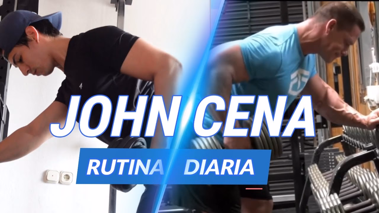 ¿Cómo entrena John Cena?