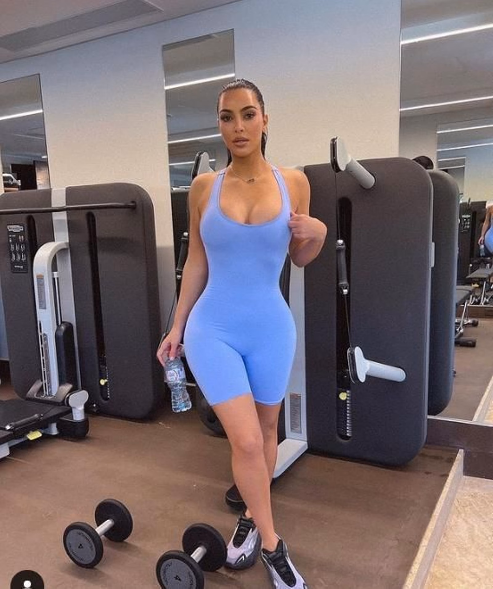 ¿Qué tipo de entrenamiento hace Kim Kardashian?