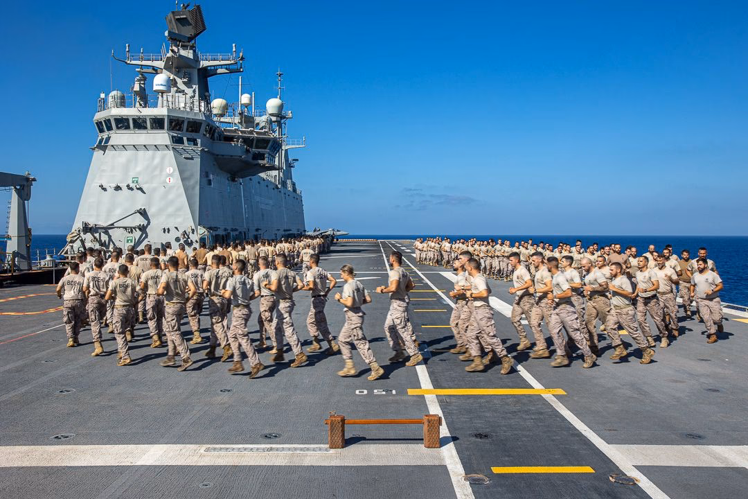 ¿Cómo es el entrenamiento en la Marina?