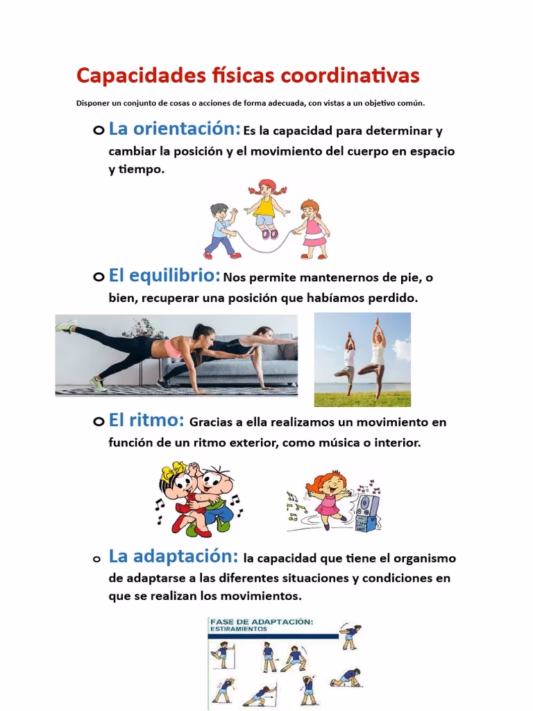 ¿Cómo se pueden trabajar las capacidades coordinativas?