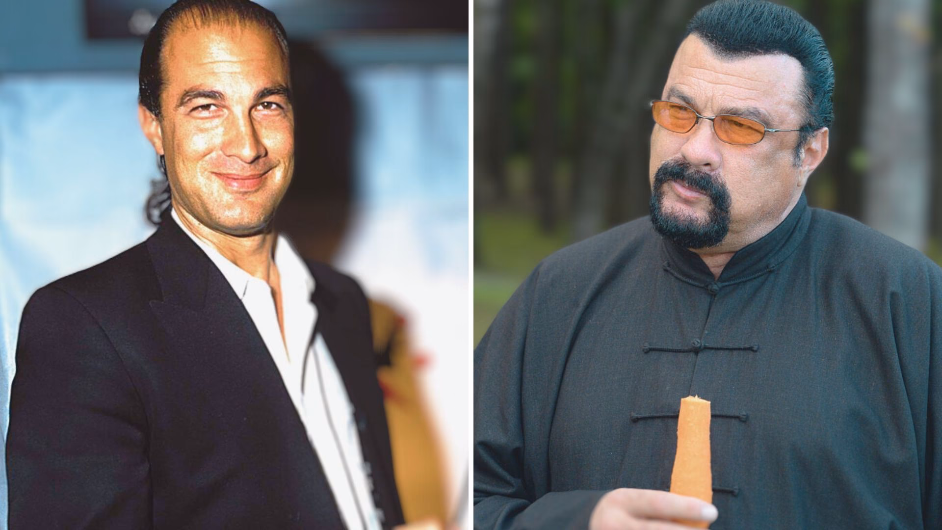 ¿Qué entrena Steven Seagal?