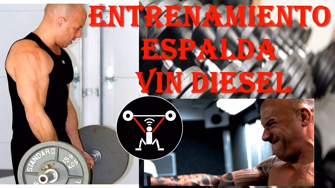 ¿Cuál es la rutina de entrenamiento de Vin Diesel?