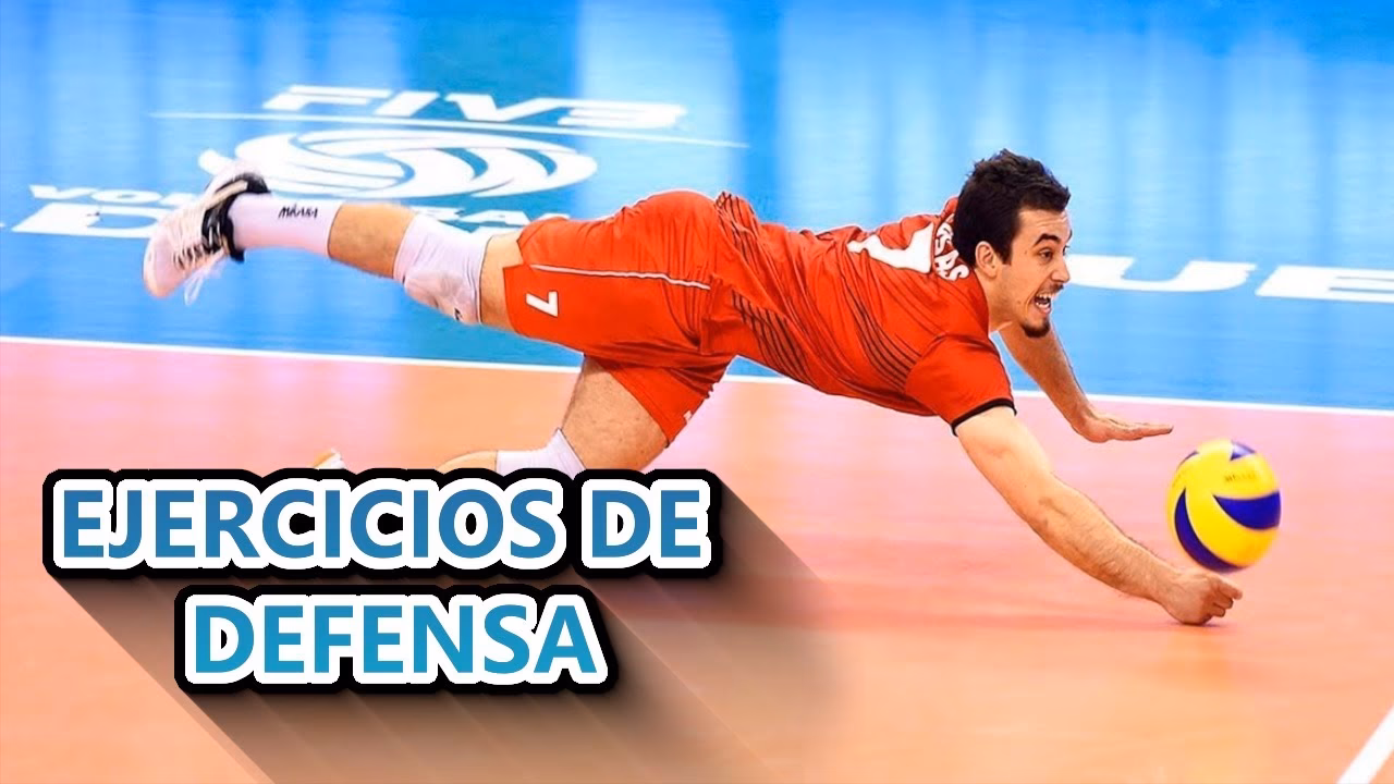 ¿Cuáles son las técnicas defensivas en el voleibol?