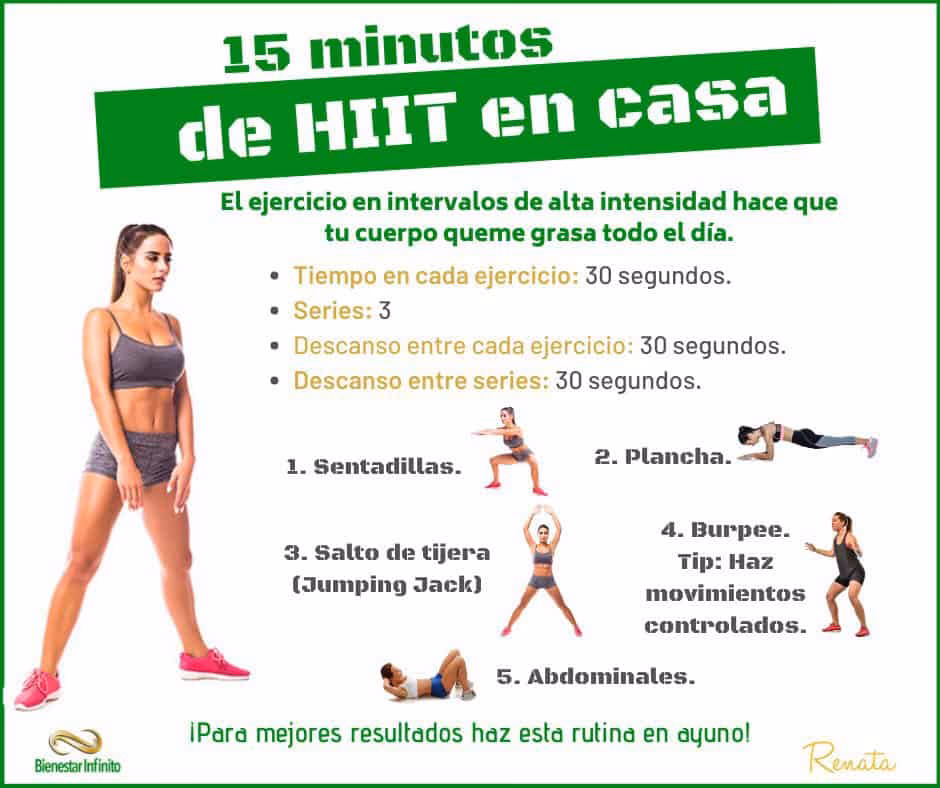 ¿Qué pasa si hago HIIT en ayunas?
