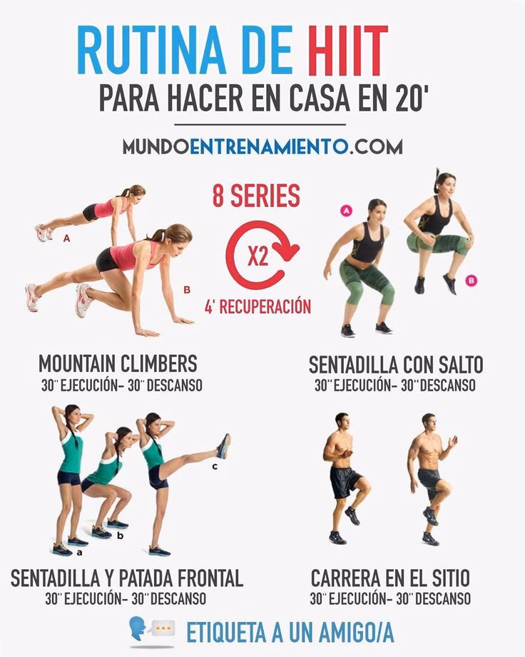 ¿Es suficiente el HIIT para las piernas?