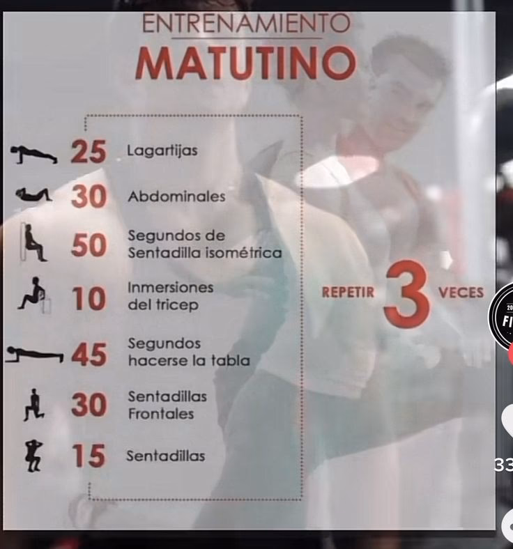 ¿Cuáles son los ejercicios matutinos?