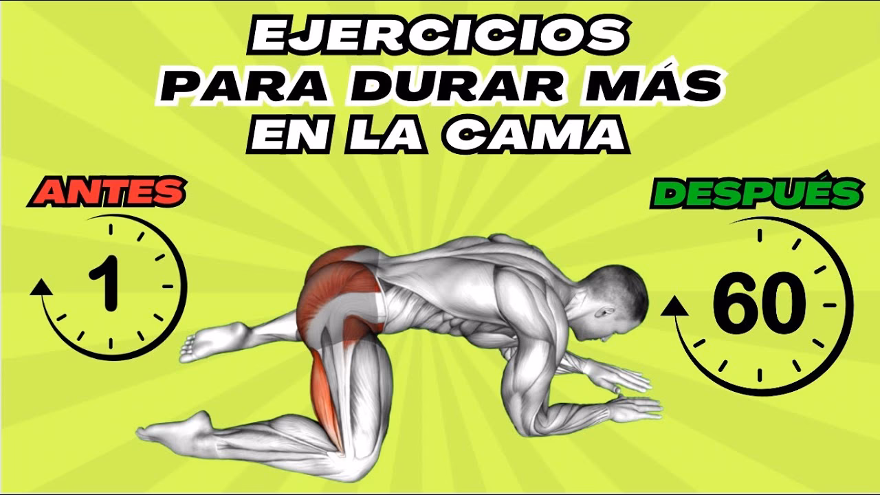 ¿Qué tiene que hacer un hombre para durar más en la cama?