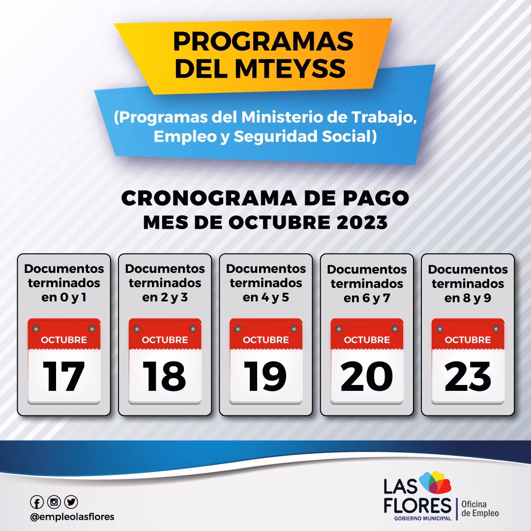 ¿Cómo saber la fecha de cobro de fomentar el empleo?