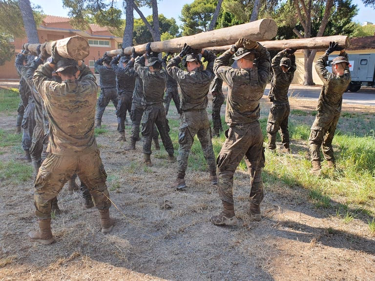 ¿Cuáles son los ejercicios de las fuerzas especiales?
