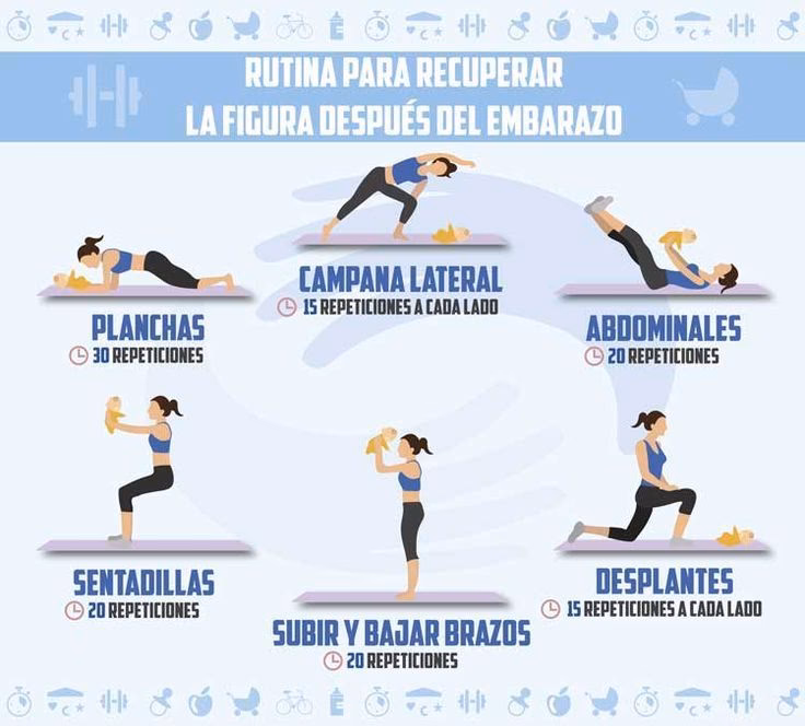 ¿Qué movimientos no hacer después de una cesárea?