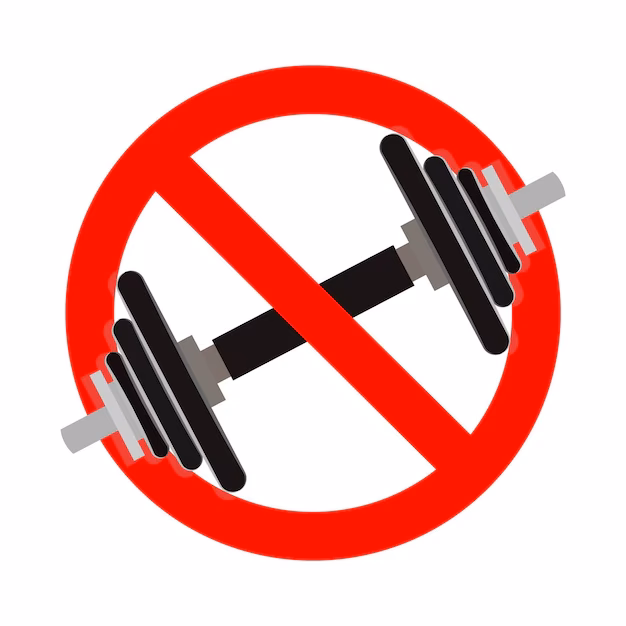 ¿Cuáles son los ejercicios prohibidos?