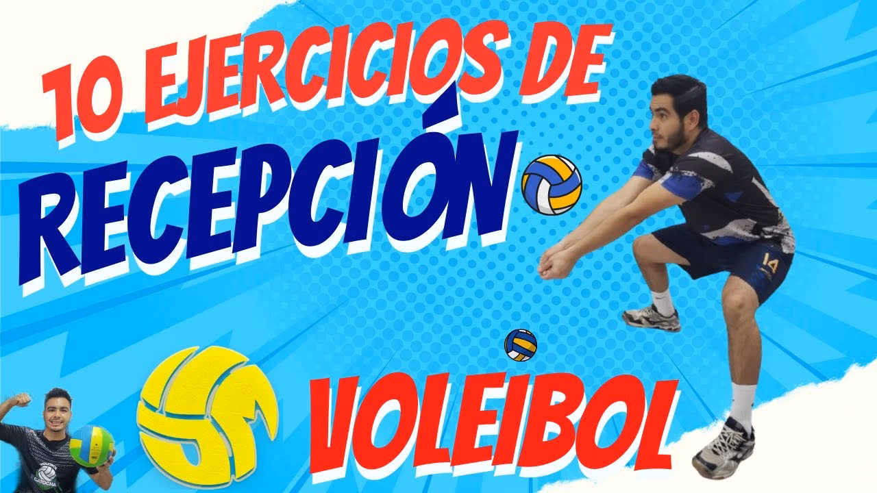 ¿Cómo se da la recepción en voleibol?