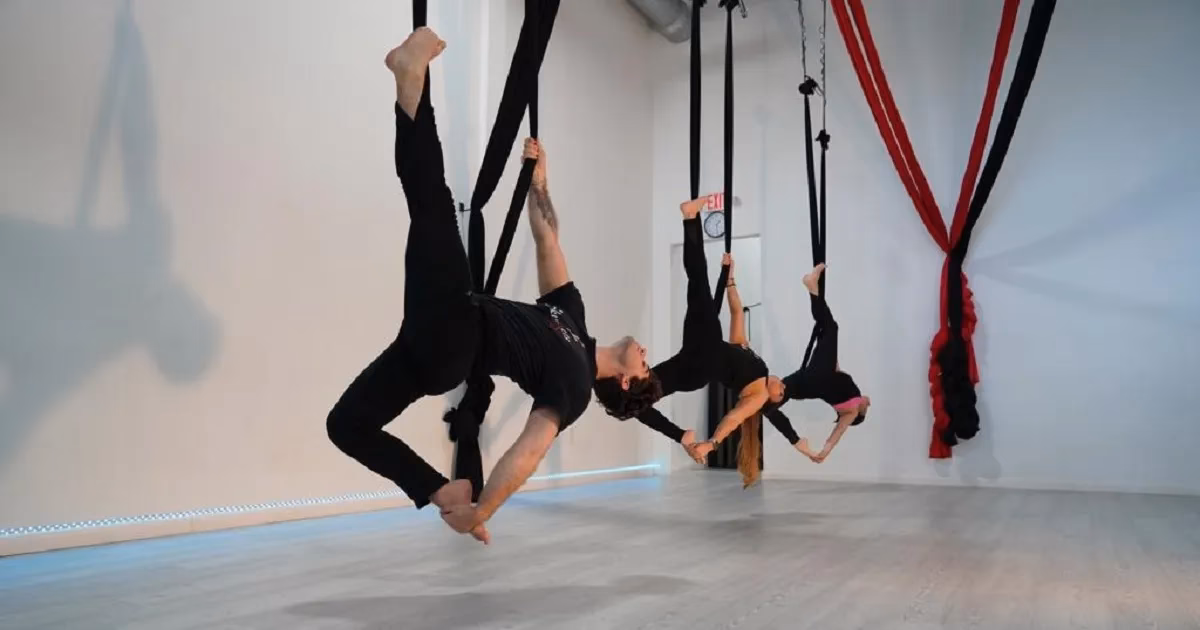 ¿Qué tan fuerte necesitas ser para hacer telas aéreas?