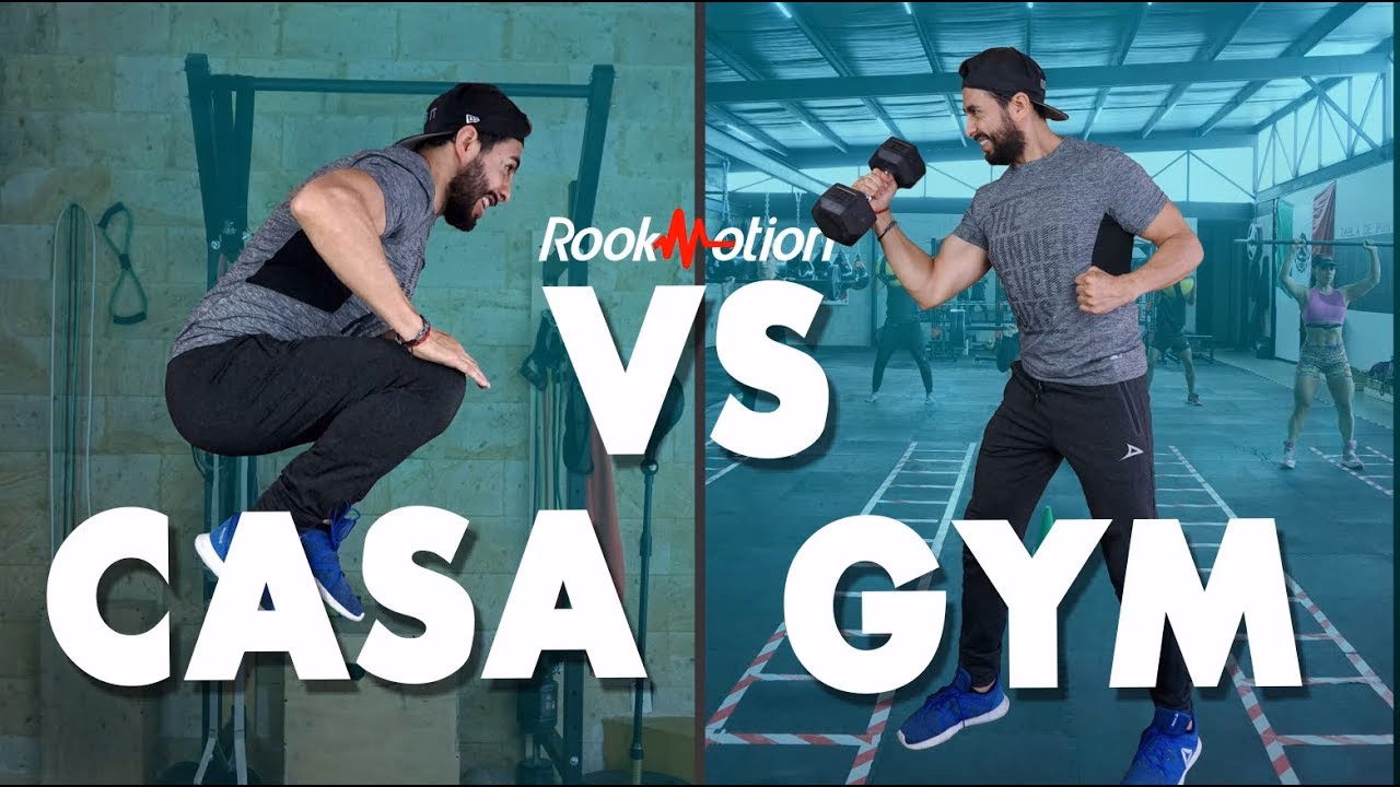 ¿Qué pasa si solo hago ejercicio en mi casa?