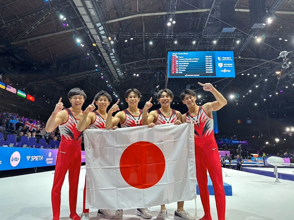 ¿Quién ganó la gimnasia artística varonil hoy?