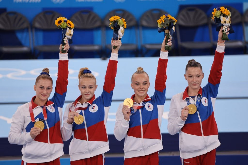 ¿Tenía Rusia un equipo de gimnasia femenina?