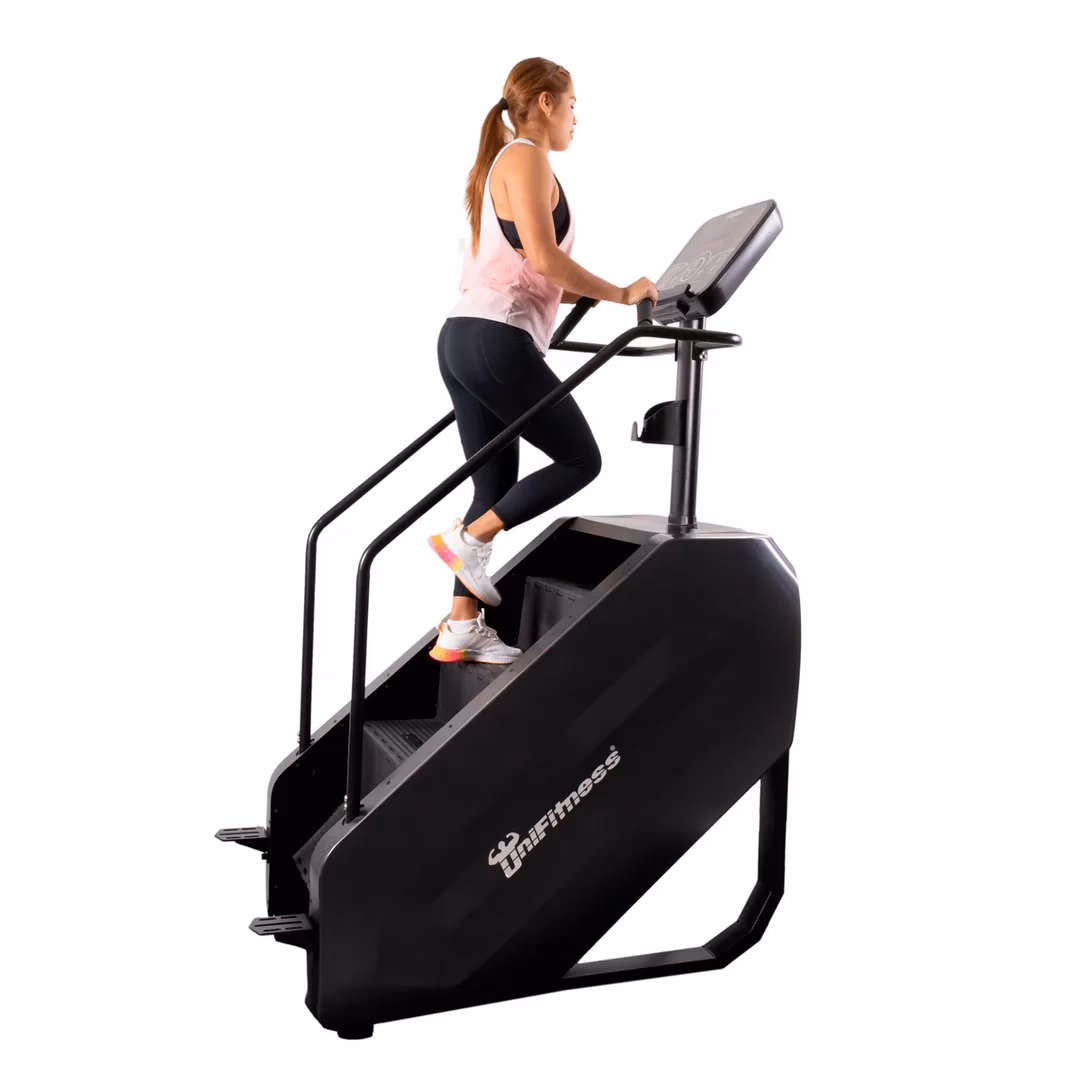 ¿Qué se trabaja con la escaladora en el gimnasio?