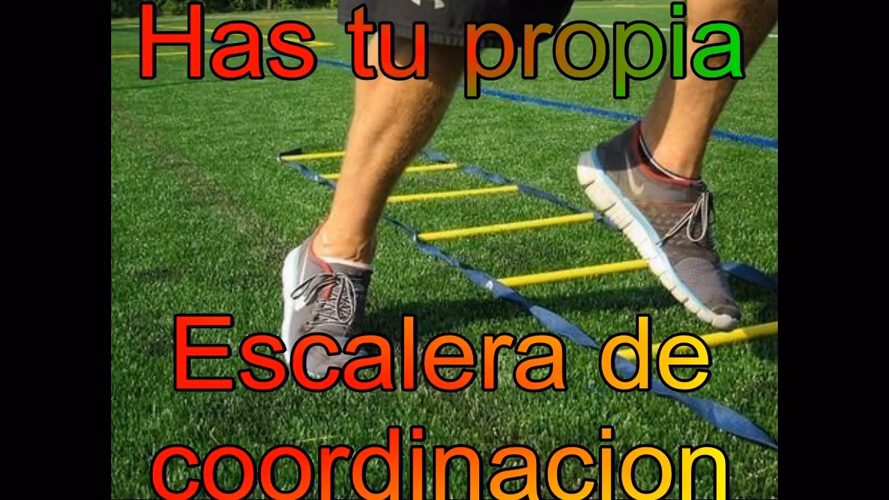 ¿Qué músculos trabaja la escalera de coordinación?