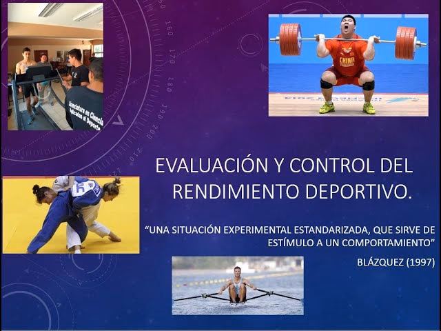 ¿Qué es la evaluación del rendimiento deportivo?