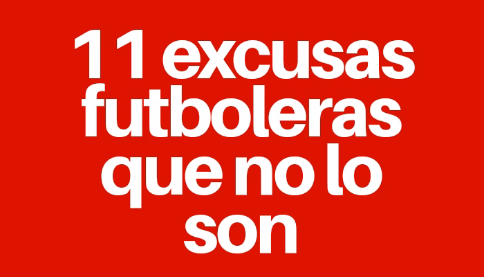 ¿Qué excusa puedo poner para no ir a clases?