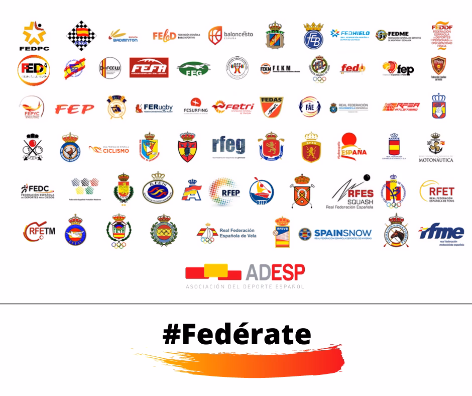 ¿Qué federaciones deportivas existen?