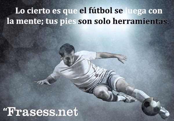 ¿Qué frases puedo dedicar a un futbolista?