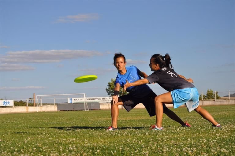 What are Frisbee throws called?