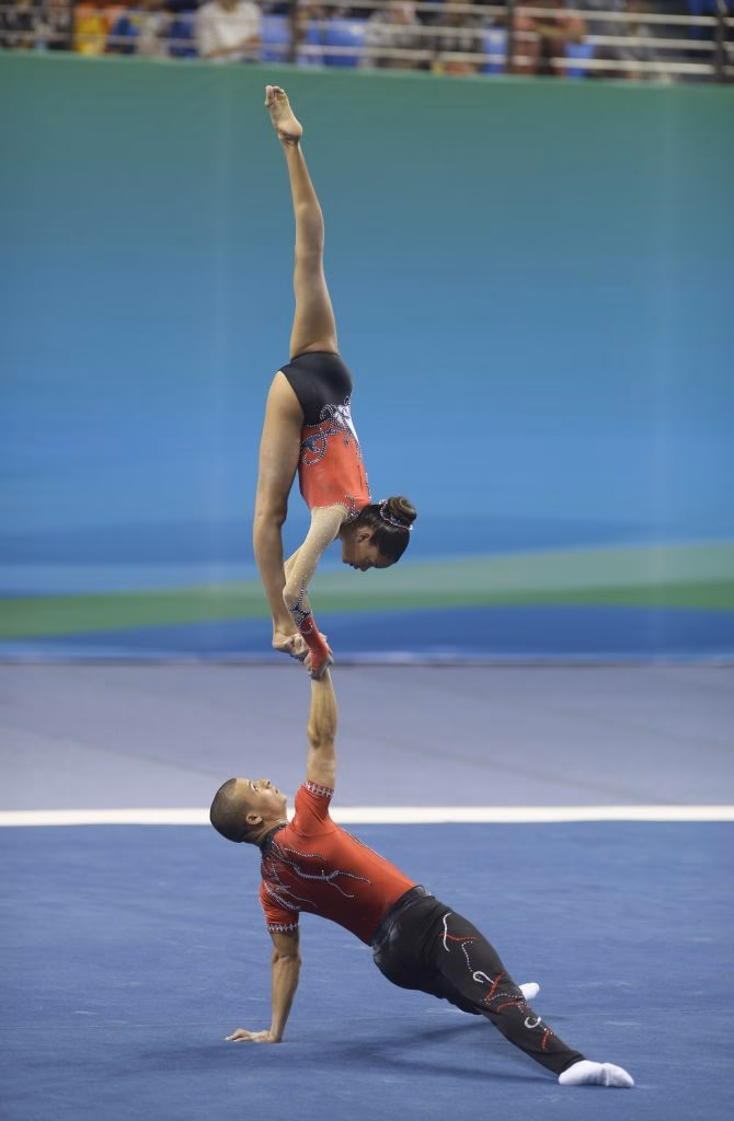 ¿Cuál es la historia de la acrobacia?