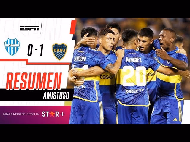 ¿Cómo salió Boca gimnasia y tiro de salta?