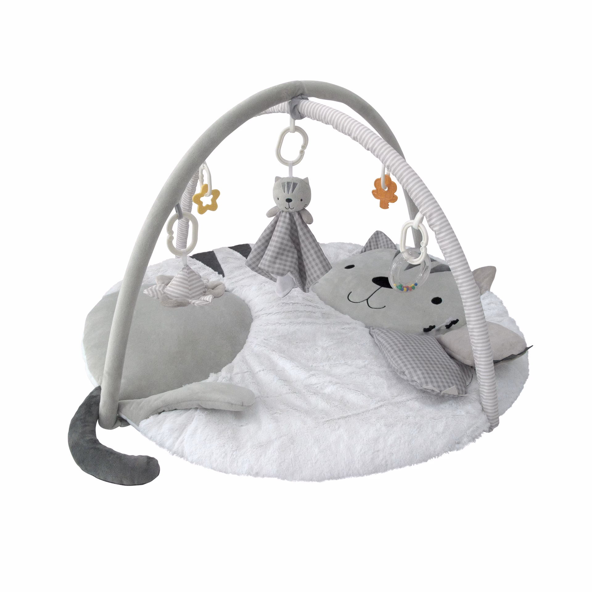 ¿Qué pilas lleva el gimnasio de bebé?