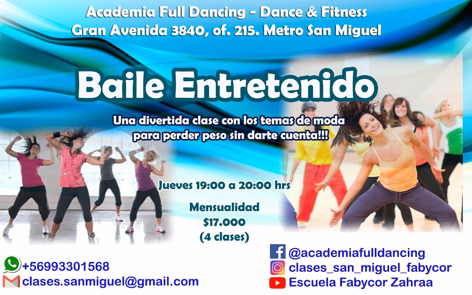 ¿Cómo se llama el baile fitness?