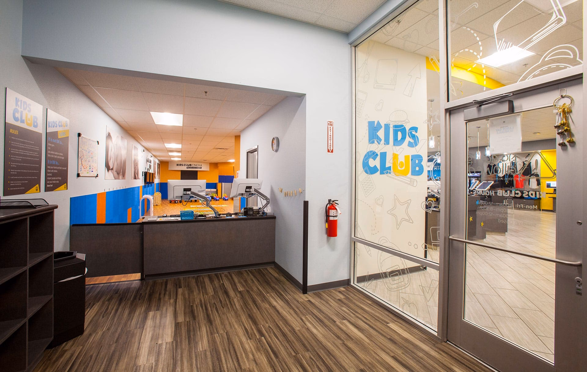 ¿Qué edad deben tener los niños para poder ir a la guardería en el gimnasio?