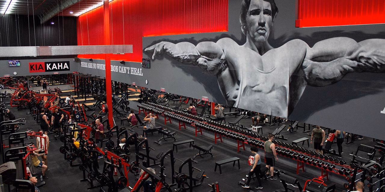 What gym did Arnold Schwarzenegger own?