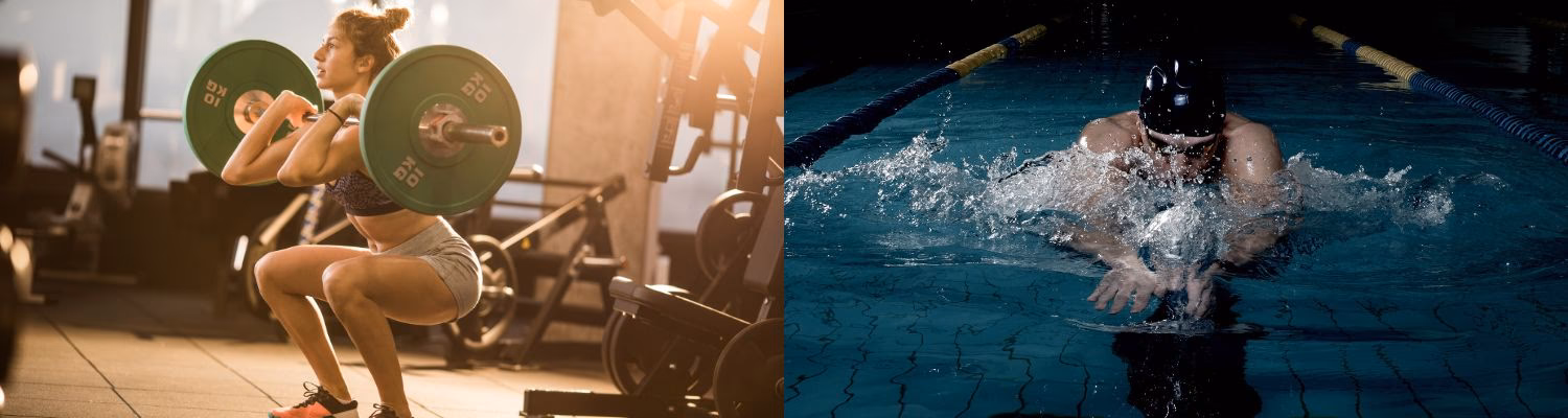 ¿Es la natación tan buena como ir al gimnasio?