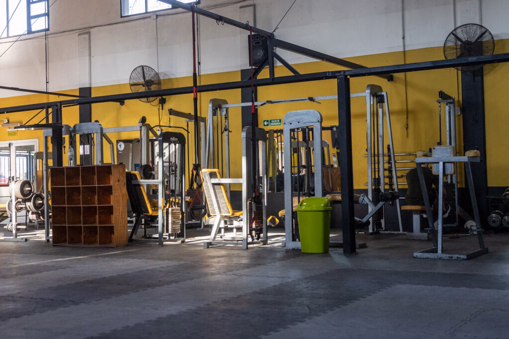 What is considered a gym junkie?