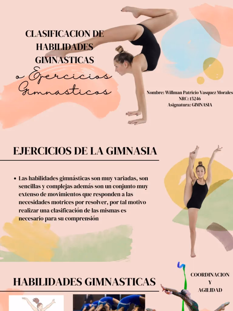 ¿Cuáles son las habilidades más importantes en la gimnasia?
