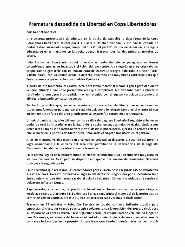 ¿Cómo iniciar un informe deportivo?