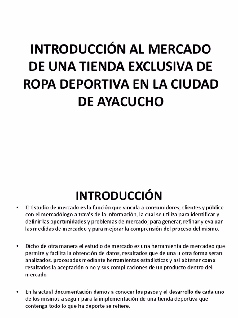 ¿Cuál es la introducción del textil deportivo?