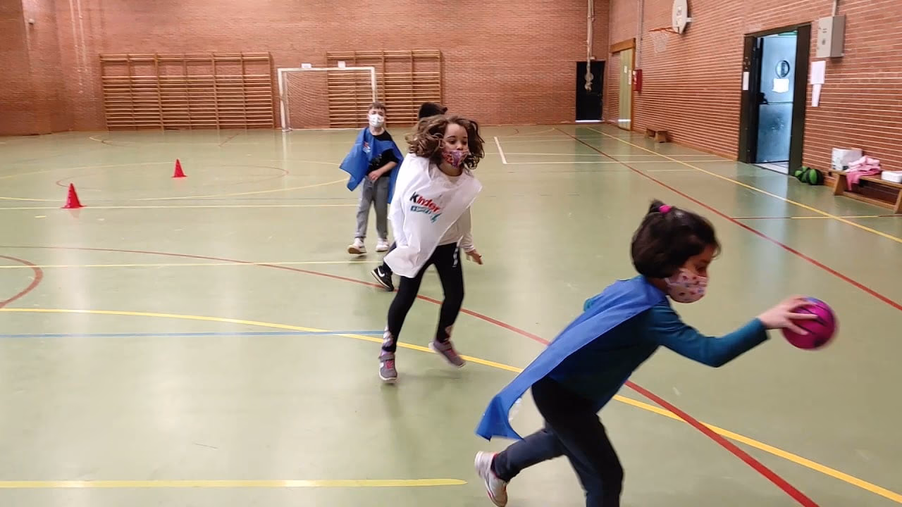 What are the three types of handball?