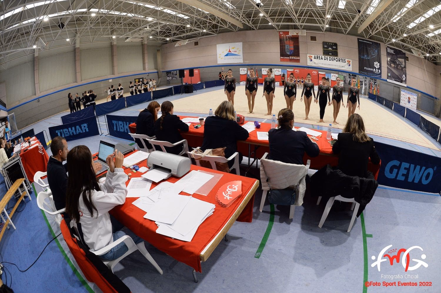 ¿Qué es un juez en gimnasia?