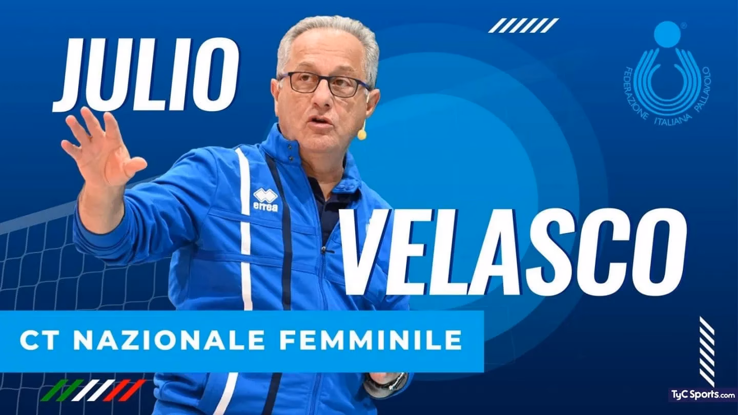 ¿Quién es el entrenador de la selección femenina de voleibol de Italia?