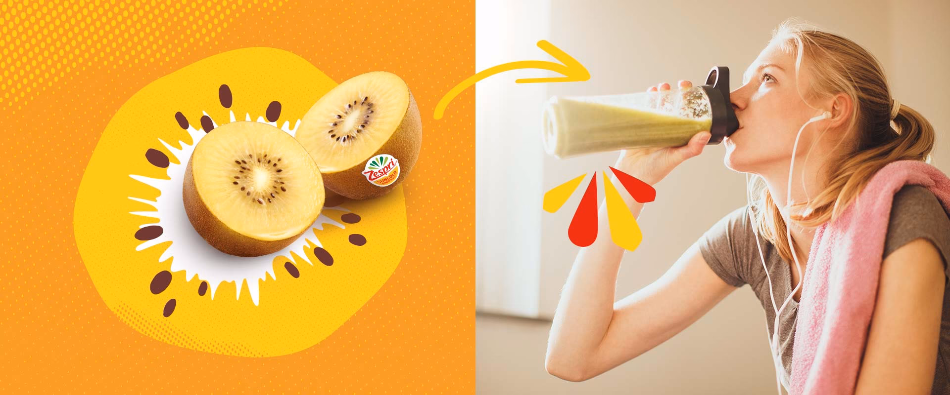 ¿Es bueno comer kiwi antes de entrenar?