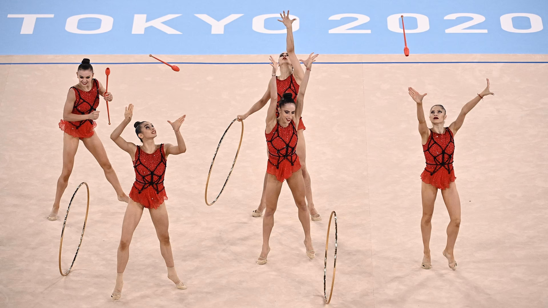 ¿La gimnasia rítmica está en los Juegos Olímpicos?