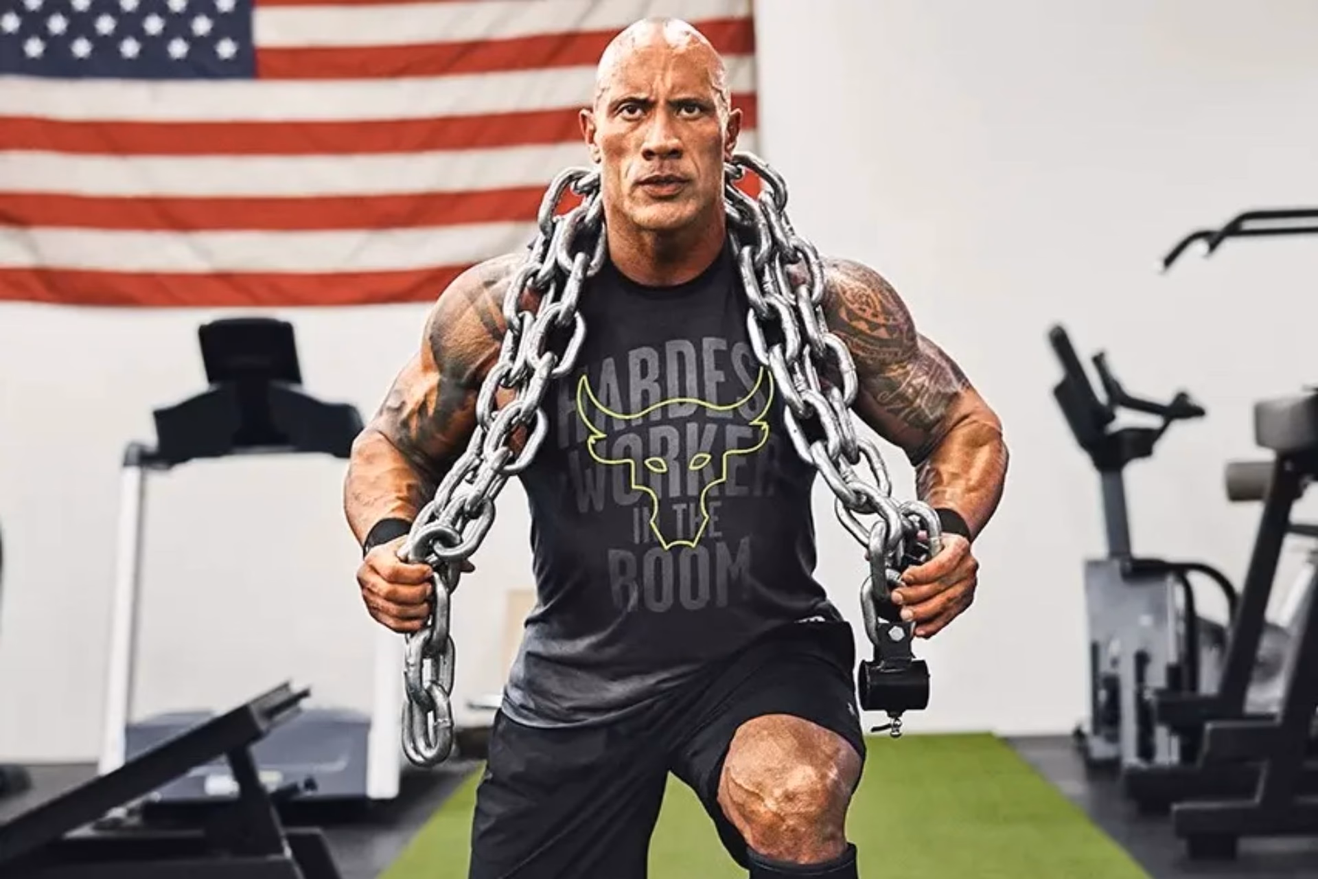 ¿Cuántos días entrena Dwayne Johnson?