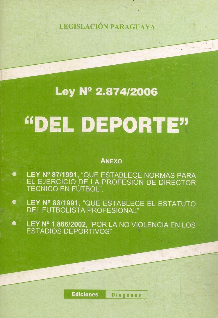 ¿Qué quiere decir el artículo 8 de la ley del deporte?