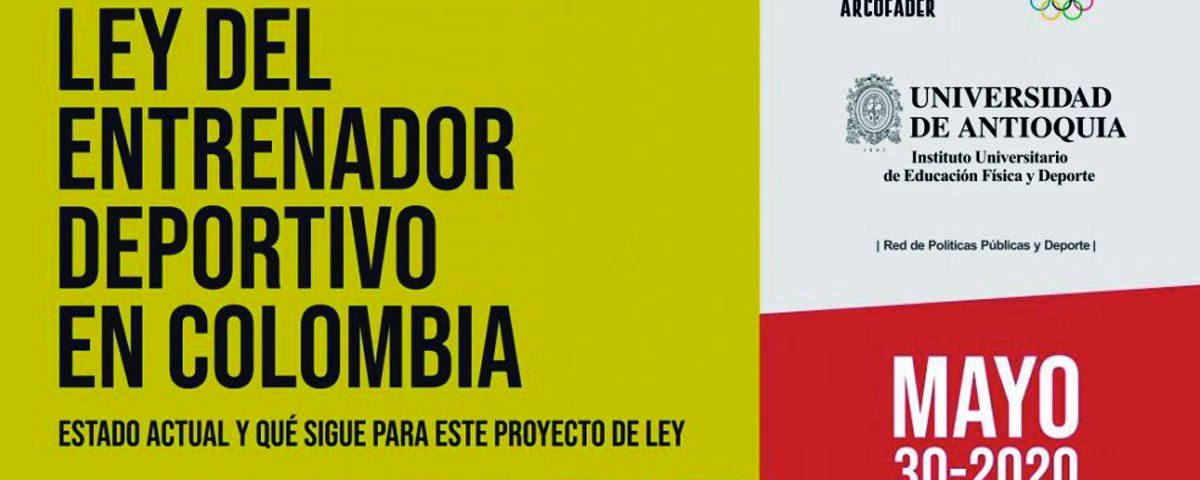 ¿Cuál es la ley del entrenador deportivo en Colombia?