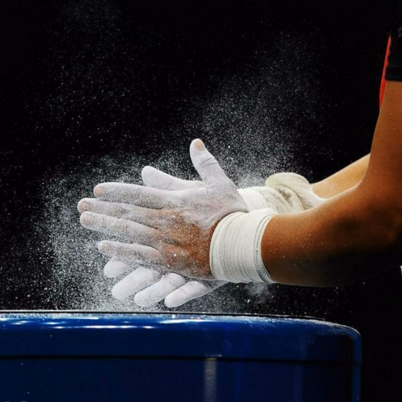 ¿Para qué se utiliza la magnesia en la gimnasia artística?