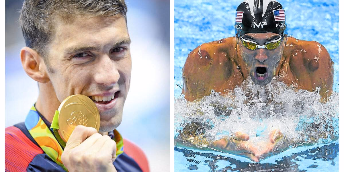 ¿Qué deporte practicó Michael Phelps?
