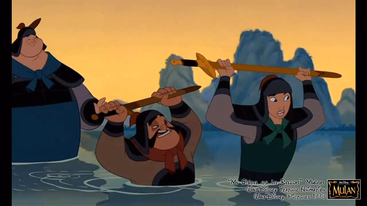 ¿Cuál es la canción de entrenamiento en Mulan?