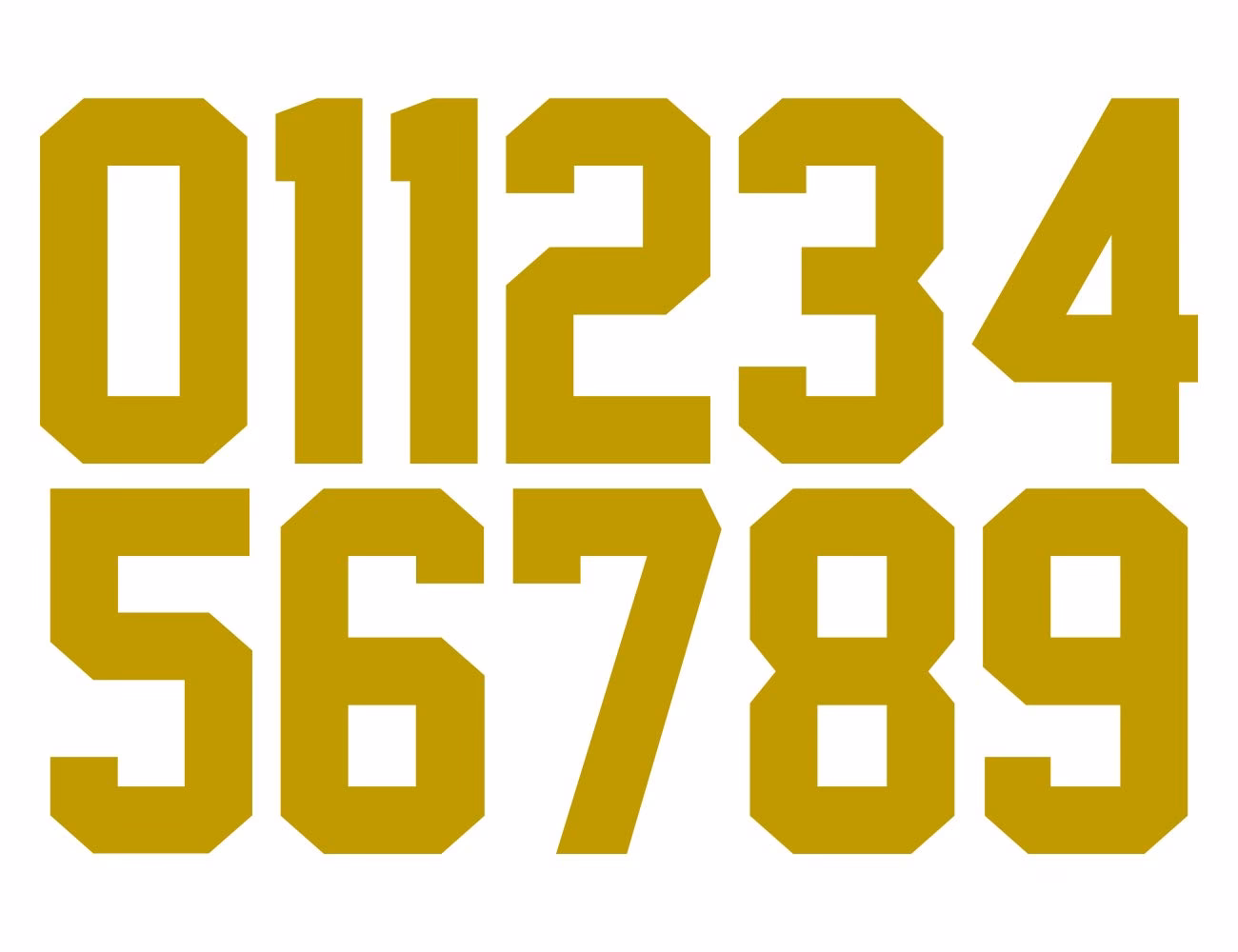 ¿Cuál es el número de la suerte para la camiseta deportiva?